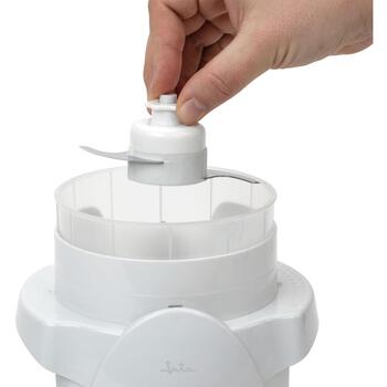 Jata Кухонный измельчитель JEPC1123, 500 W, 230 V, 200 г, 3-ступенчатая система измельчения, съемные лезвия, система блокировки (JEPC1123)