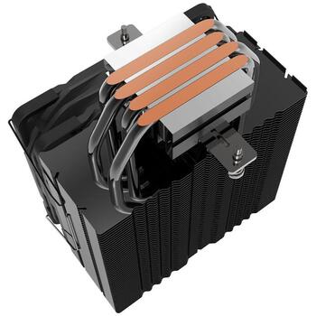 Zalman CNPS9X PERFORMA PLUS BLACK CPU dzesētājs, 120mm, 600-2000 RPM, 69.12 cfm, 2.01 mmH2O, 29.7 dB, 4 caurules, PWM (CNPS9X PERFORMA PLUS BLACK)