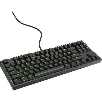 Genesis vadu spēļu tastatūra THOR 404 TKL 30743423, USB, angļu (US), Kailh Box Brown V2, melna, Hot-Swap, mehāniskā, 1.8 m (NKG-2071)