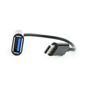Gembird USB адаптер AB-OTG-CMAF2-01 USB 2.0 OTG Type-C, черный, 0.008 кг (AB-OTG-CMAF2-01)