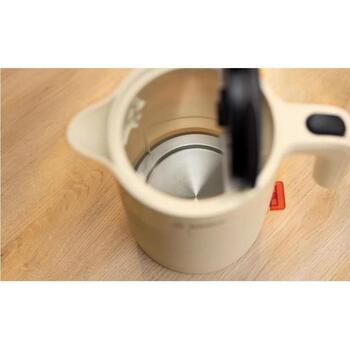 Bosch Электрический чайник TWK2M167, 2400 Вт, 1.7 л, пластик, кремовый, 360° поворотная база, автоматическое отключение (TWK2M167)