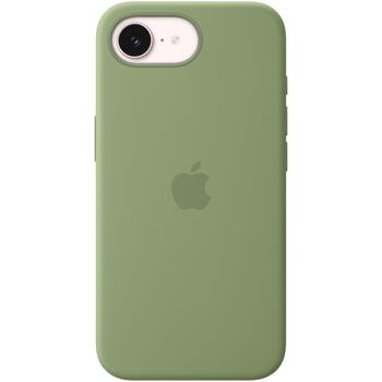 Apple Мобильный телефон Кейс MHWF4ZM/A, Силикон, Светлый мох, 45% переработанный силикон, Совместимость с MagSafe (MHWF4ZM/A)