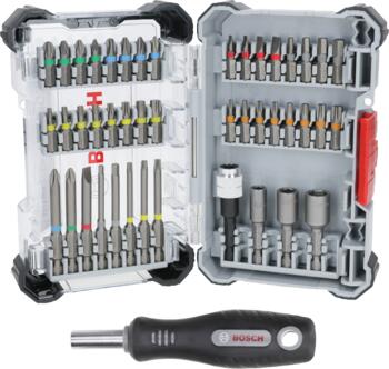 EXTRA HARD SKRŪVGRIEŽU UZGAĻU KOMPLEKTS, 44+1 GAB. BOSCH 2607017732 (2607017732)