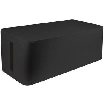 Logilink Kabelis Kaste KAB0062, 407x157x133.5mm, melna, plastmasa, atveres kabeļiem abās pusēs (KAB0062)