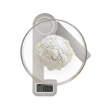Компактные кухонные весы со складным механизмом 5 kg 1 g LCD нержавеющая сталь KitchenEcostyle 03266 Caso (03266)