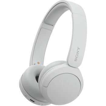 Sony Наушники WH-CH520 КОД, 30mm, 50ч, Bluetooth 5.2, шумоподавление, микрофон, белый (WHCH520W.CE7)