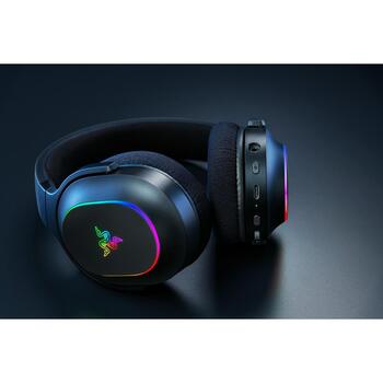 Razer Barracuda X Chroma RZ04-05220100-R3M1 bezvadu spēļu austiņas, 40mm, 32Ω, 96dB, 20-20000Hz, Bluetooth 5.3, USB-C, RGB (RZ04-05220100-R3M1)
