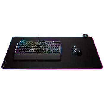 Corsair коврик для мыши MM700 CH-9417070-WW, 930x400x4мм, черный, RGB подсветка, нескользящее основание, тканевая поверхность (CH-9417070-WW)