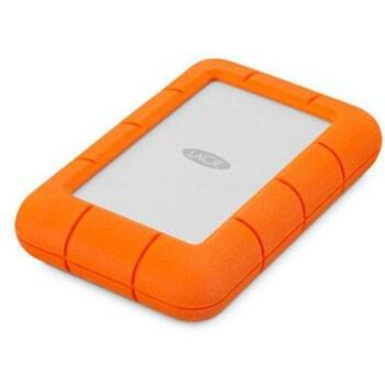 Lacie Внешний HDD 2TB LAC9000298 USB 3.2 Gen 1, 5400 об/мин, оранжевый/серебристый, ударопрочный и водонепроницаемый (LAC9000298)