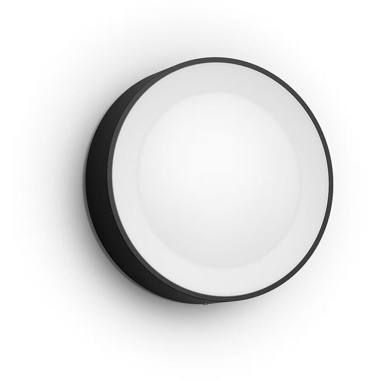 Philips Hue Уличный настенный светильник Daylo 8718696174401, 15Вт, 1060лм, 2000-6500К, IP44, LED, черный, диммируемый (8718696174401)