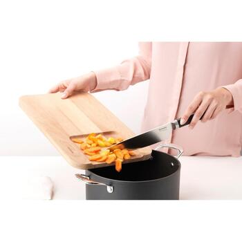 Brabantia деревянная кухонная доска 260742, 40см, 25см, 1,8см, 220г, двусторонняя, бук, коллекция Profile (260742)