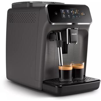Philips Эспрессо кофемашина EP2224/10, 15 бар, 1.8L, 275g зерна, 12 уровней помола, автоматическая декальцинация (EP2224/10)