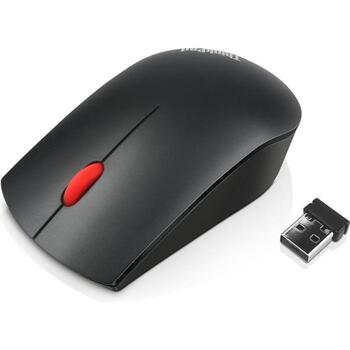 Lenovo Беспроводная мышь 4X30M56887, 1200 DPI, 3 кнопки, симметричный дизайн, черный. (4X30M56887)
