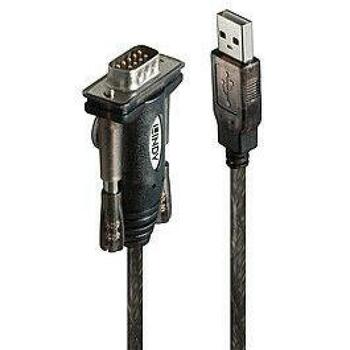 Lindy USB адаптер 42855 RS232 1, USB 1.1 1, Черный (42855)