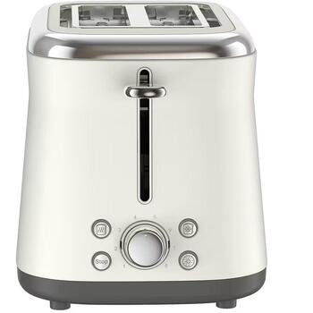 Tefal Tosteris TT720AE0, 850W, 2 šķēles, 8 līmeņi, nerūsējošais tērauds, bēšs, atkausēšana, augstpacelšanas mehānisms (TT720AE0)