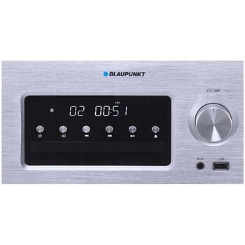 Blaupunkt MS70BT микростереосистема, 2x70 Вт RMS, 420 Вт макс, CD/MP3, Bluetooth, FM-радио, USB, AUX, пульт ДУ (BLAUPUNKT MS70BT)