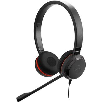 Jabra гарнитура EVOLVE 20 SE 4999-823-369, проводная, стерео, USB-C, USB-A, шумоподавление микрофона, Microsoft Teams (4999-823-369)