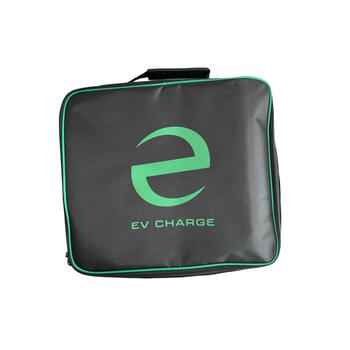 EV Charge Lādētāja Portatīvais Tipa 2 Lādētājs 5m Kabelis Regulējams 8A–16A 11 kW 3-Fāzes IP66 Melns evcharge MG11CET25 (MG11CET25)