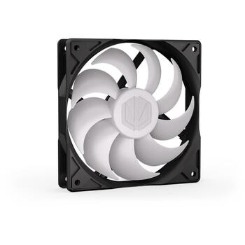 Endorfy Datora korpuss EY4A008, 120mm, 200-1400RPM, FDB, 4-pin, 5V, melns, RGB apgaismojums (EY4A008)