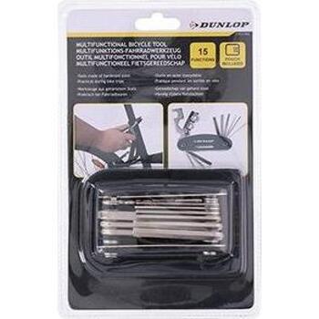 Dunlop daudzfunkcionāls kabatas nazis velosipēdam 2102221, 15 funkcijas, tērauds, plastmasa, melna krāsa, salokāms (2102221)