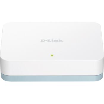 D-Link сетевой коммутатор DGS-1005D/E, 5x 10/100/1000 Mbps, неуправляемый, L2, настольный, QoS, Jumbo кадры, MDI/MDI-X (DGS-1005D/E)