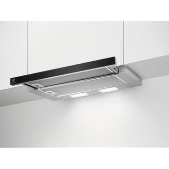 Electrolux LFP326AB выдвижная вытяжка, 60 см, 410/170 м³/ч, 3 скорости, LED, 2 фильтра (LFP326AB)