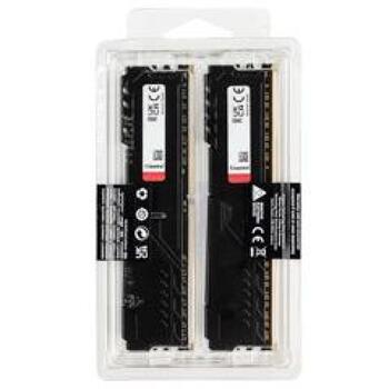 Kingston Оперативная память (RAM) Fury Beast KF432C16BBK2/16, 16 ГБ, 3200 МГц, 1.35 В, комплект из 2 модулей, CL17 (KF432C16BBK2/16)