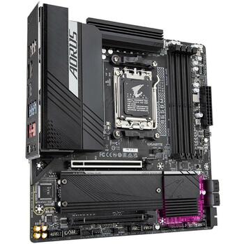 Gigabyte Mātesplate B650M AORUS ELITE 1.3, AMD Socket AM5, 12+2+2 fāzes VRM, līdz 8000MHz DDR5, 1xPCIe 5.0 + 1xPCIe 4.0 M.2 (B650M AORUS ELITE 1.3)