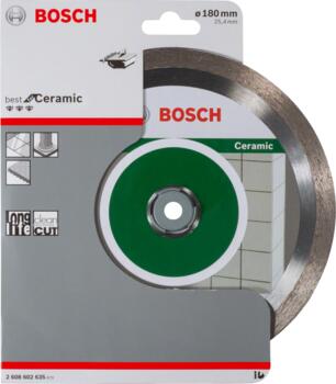 Flīžu griežņiem PRO CERAMIC DIMANTA GRIEZĒJDISKS, 2608602635 BOSCH (2608602635)