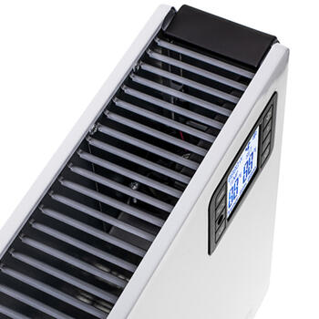 Kompakts konvekcijas ventilatora sildītājs 22–28 m² ar tālvadības pulti 2000 W 3 jaudas līmeņi Balts CR7739 Camry (CR 7739)