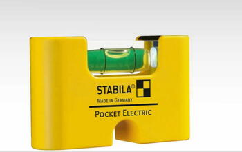 Stabila Уровень Pocket Electric 17775, 7см, ±1.0мм/м, 2 измерительные поверхности, магниты из редкоземельных металлов (17775)