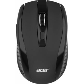 Acer Эргономическая мышь MX202 HP.EXPBG.014, 1600 DPI, 2.4 GHz, 6 кнопок, черная, беспроводное соединение (HP.EXPBG.014)