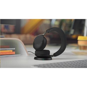 Jabra гарнитура Evolve3 75 MS Link390c 37599-999-899, Bluetooth 5.3, 20-20000 Гц, 35 Ω, 108.5 дБ, 6 микрофонов, ANC, 22 ч, 110 ч (37599-999-899)