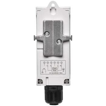 Emos Поверхностный термостат P5683, 230V AC, 50Hz, ручной, проводной, поточный, с подсветкой, без защиты от замерзания (P5683)