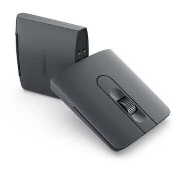 Lenovo ThinkPad prezentācijas pele 4Y51T62792, 4000 DPI, 7 pogas, Bluetooth, akumulators 800 mAh, pelēka (4Y51T62792)