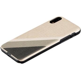 Man&Wood Чехол для смартфона M7658B, 6.1, натуральное дерево, поликарбонат, Apple iPhone XR, С изображением (M7658B)
