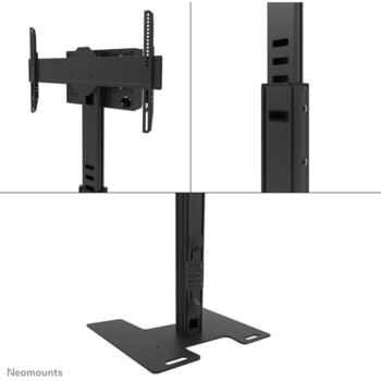 Neomounts ТВ напольная подставка FL45S-825BL1 94-190,5 см (37-75), 70 кг, регулировка высоты 1040-1570 мм, черный, 1 дисплей (FL45S-825BL1)