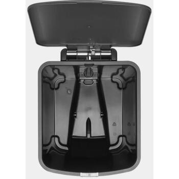 Brabantia StepUp ведро с педалью 800269, 25 л, 40,9x35x28 см, перерабатываемый пластик, тихое закрытие, для мешков PerfectFit (800269)