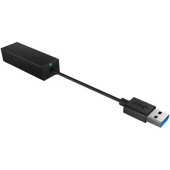 Raidsonic USB 3.0 (A-Tipa) uz Gigabit Ethernet adapteris IB-AC501a, 1x Gigabit Ethernet, USB 3.0, kompakts dizains (IB-AC501a)