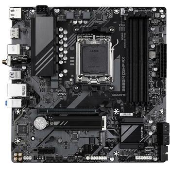 Gigabyte B650M D3HP AX 1.3, AMD Socket AM5, 5+2+2 fāzes VRM, līdz 8000MHz DDR5, 2xPCIe 4.0 M.2, Wi-Fi 6E, 2.5GbE LAN (B650M D3HP AX 1.3)