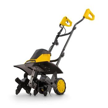 POWERPLUS POWXG72010 электрический культиватор для рыхления почвы подготовки грядок и удаления сорняков 1500Вт 450мм 220мм 6 ножей (POWXG72010)
