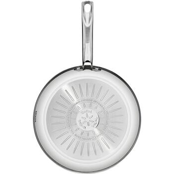 Tefal Сковорода B8170644, 28см, нержавеющая сталь, титановое покрытие, фиксированная ручка, подходит для индукционных плит (B8170644)