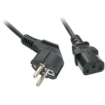 Lindy Кабель питания Schuko на IEC C13/2m 30335, 2м, черный, полностью формованный (30335)
