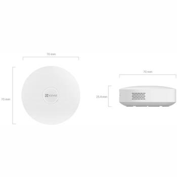 Ezviz DL01S 3-в-1 комплект умного замка, CS-DL01S/DL01CP/A3, Zigbee, Wi-Fi, пароль, RFID, приложение, 4xAA, 6 мес. (CS-DL01S/DL01CP/A3)
