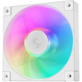 Deepcool Ventilators 120mm, R-FD12-WHAPN3-G, 63.6 cfm, 400-2050 rpm, 3 ventilatori, RGB apgaismojums, Hydro Bearing (R-FD12-WHAPN3-G)