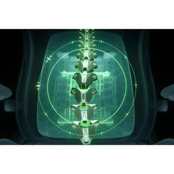 Razer Iskur V2 NewGen RZ38-04900700-R3G1, эргономичное игровое кресло, 136кг, зеленый, дышащий (RZ38-04900700-R3G1)
