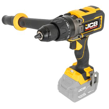 JCB JCB-18PCD-160-5 Professional 18V бесщеточная дрель-шуруповерт для тяжелого сверления и закручивания 160Нм 2x5.0Ач аккумуляторы зарядное устройство 4.5А (JCB-18PCD-160-5)