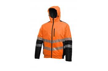 Hogert MILA brīdinājuma jaka HT5K348-XL, 180 g/m², EN ISO 20471 2. klase, EN 343 3/1, EN 14058 -5°C, OXFORD 300D ar PU pārklājumu (HT5K348-XL)