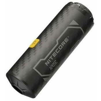 Nitecore Насос NC-AP05C-KIT, 7.7 см, 2.6 см, углеродное волокно, черный, 2.7 кПа, 200 л/мин, 950 мАч, 45 мин, USB-C (NC-AP05C-KIT)
