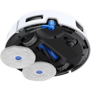 Ecovacs робот-пылесос DEEBOT MINI 2, 10000 Па, 3200 мАч, 189 мин, влажная и сухая уборка, док-станция, лазерная навигация, белый (DEEBOT MINI 2)